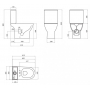 Унитаз напольный безободковый BELBAGNO Lounge BB045CPR. Фото