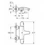 Термостатический смеситель для ванны GROHE Grohtherm 1000 34155003. Фото
