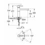 Смеситель для мойки GROHE Essence 3210500E. Фото