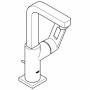 Смеситель для раковины GROHE Quadra 23297000. Фото
