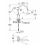 Смеситель для раковины GROHE BauClassic 31234000. Фото
