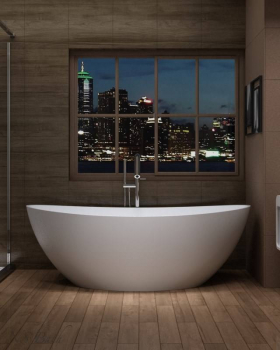 Ванна из литьевого мрамора NS BATH NSB-18901. Фото