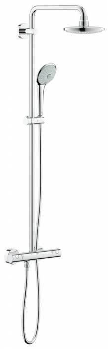 GROHE 27420001 Euphoria Душевая система с термостатом для душа 390 мм. Фото