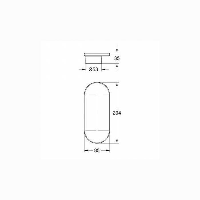 Мыльница GROHE Ondus 40391000 для ванной комнаты. Фото