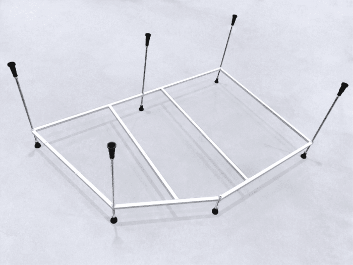 Каркас для ванны левосторонний, 170х110 см AM.PM Like W80A-170L110W-R. Фото