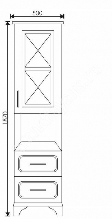 Пенал SFARZOSO Duglas 50. Фото