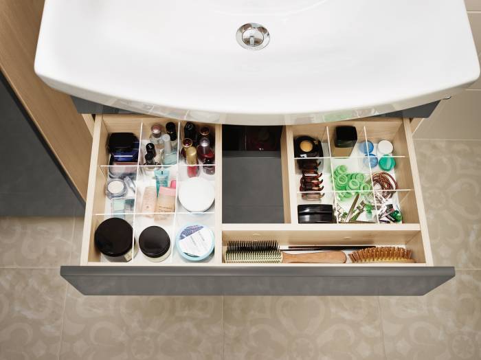 Органайзер SMART  прозрачный CERSANIT P-MD-SMA-DIV/CM50. Фото