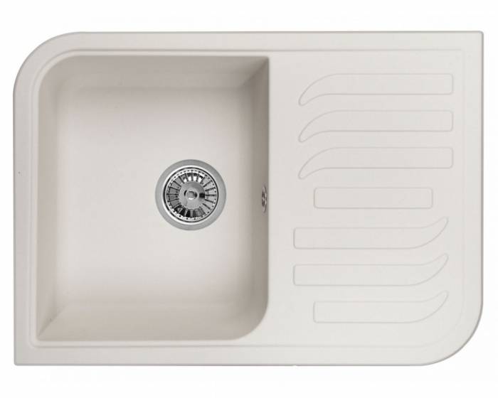 Мойка кухонная GRANULA GR-7001 арктик. Фото