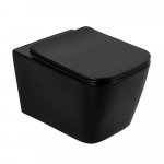 Унитаз подвесной безободковый BELBAGNO Ardente-C BB3202CHR-MB Nero Matt Унитаз подвесной безободковый BELBAGNO Ardente-C BB3202CHR-MB Nero Matt. Фото