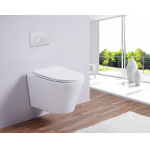 Унитаз подвесной ESBANO CLAVEL (White). Фото